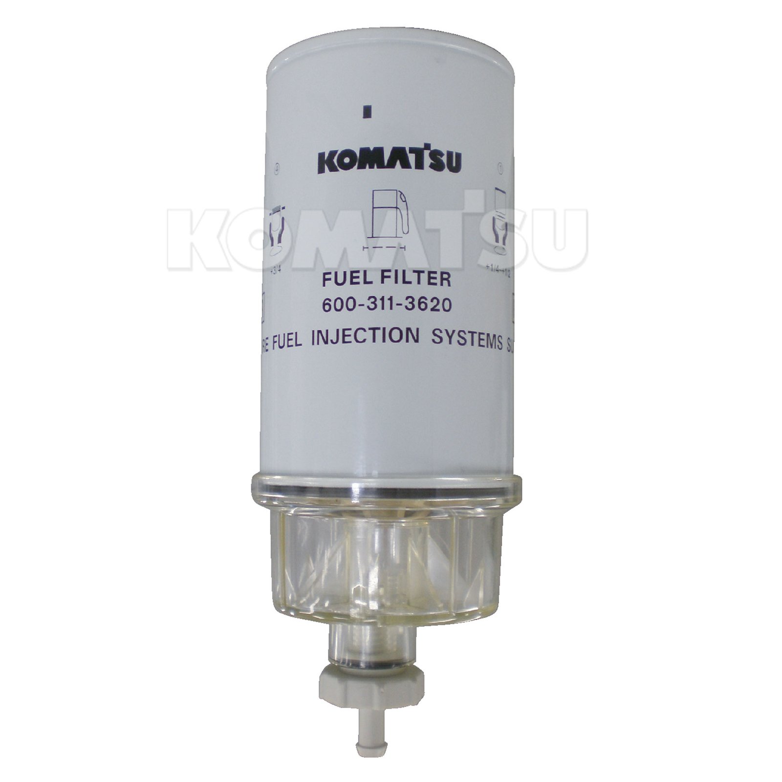 Komatsu 600-311-3620 Pre-Fuel Filter