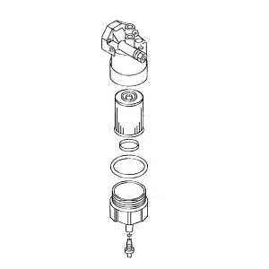 John Deere 8981527371R Fuel Filter Element